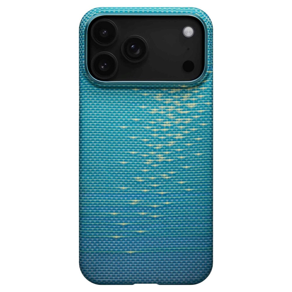 iPhone 17 Pro PITAKA Ultra Slim Deksel - MagSafe Kompatibel - Lucid Blue