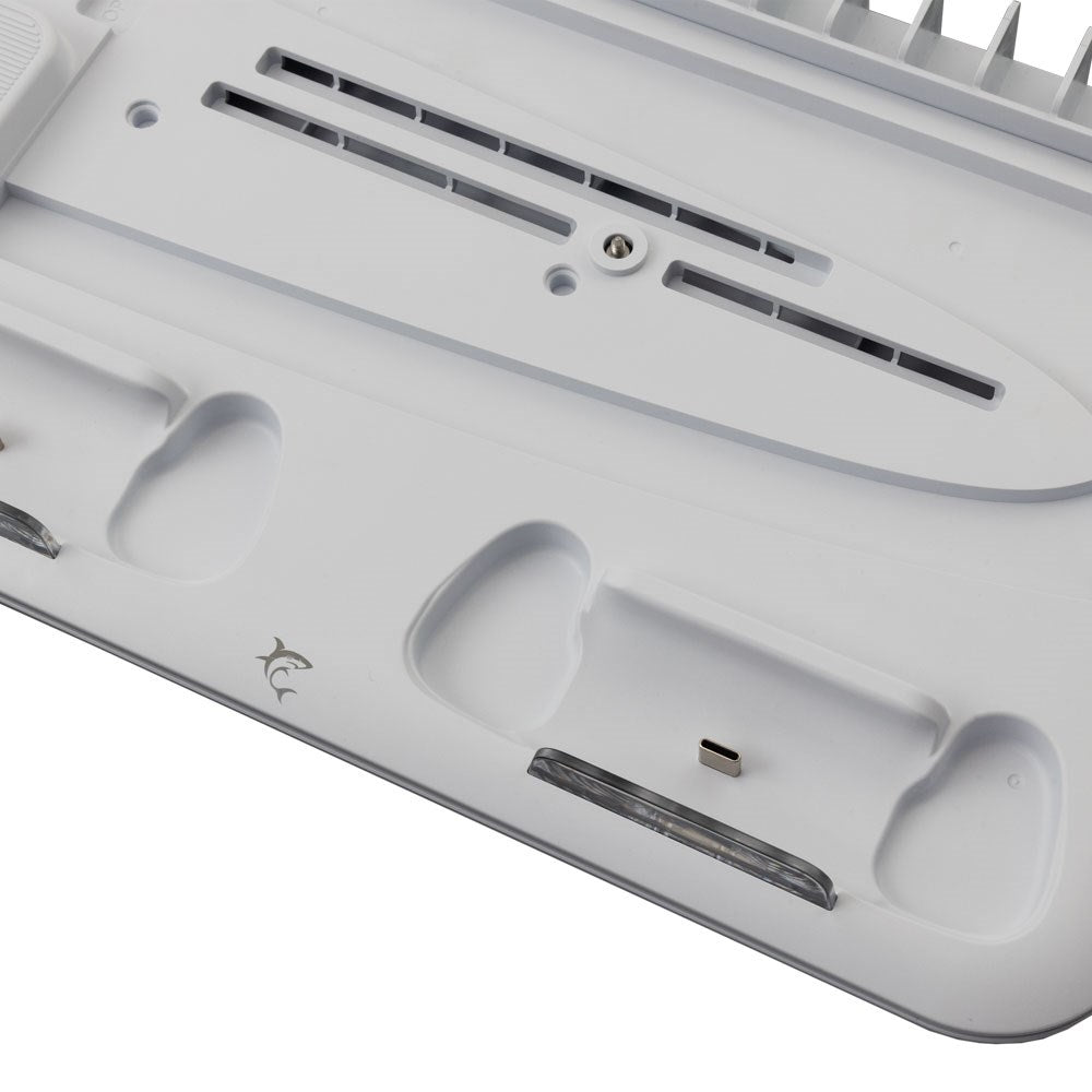 White Shark KIMURA 2 Multifunksjonelt Stativ for PS5 – Hvit