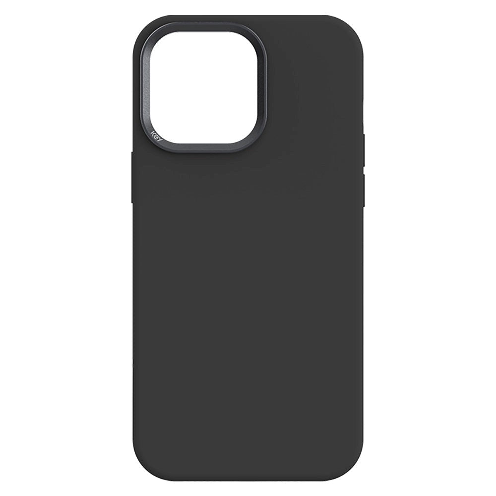 iPhone 14 Pro Max Key Silikondeksel - MagSafe-Kompatibel - Svart