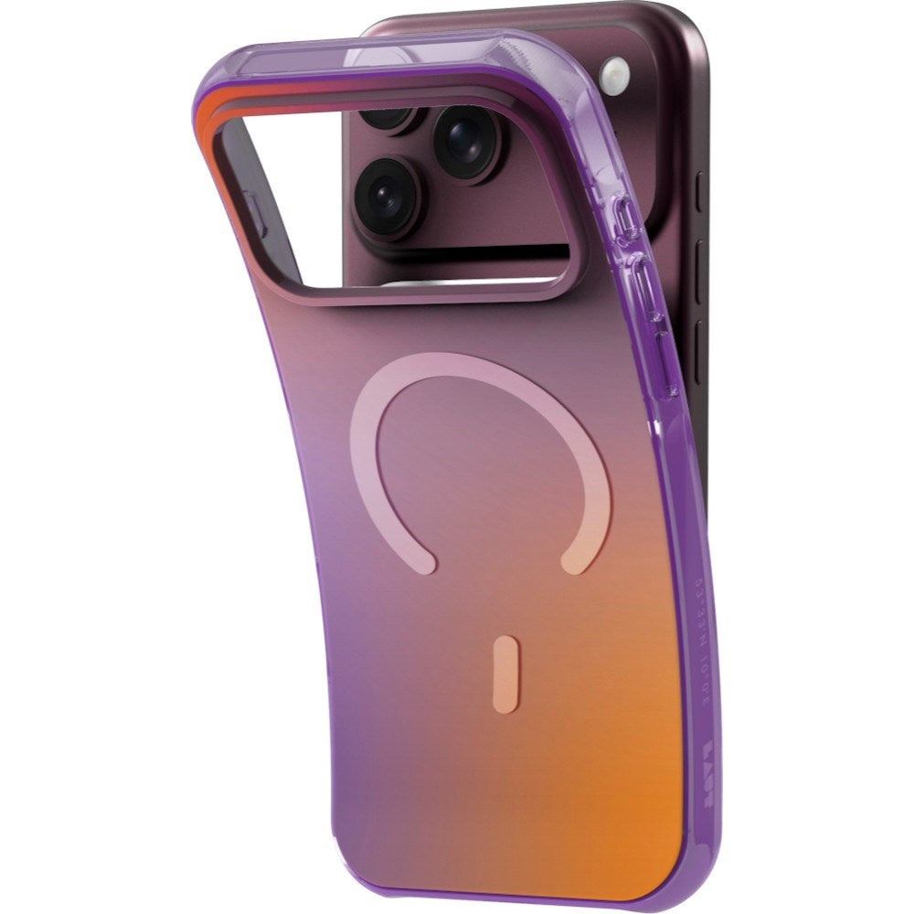 iPhone 18 Pro Max / 17 Pro Max LAUT HUEX WAVE Deksel - MagSafe Kompatibel - Iris Purple