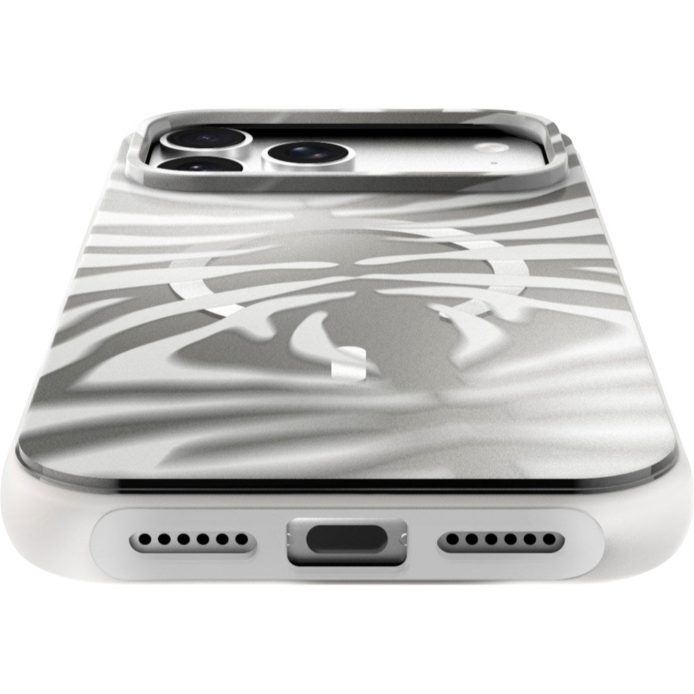 iPhone 18 Pro Max / 17 Pro Max LAUT HUEX WAVE Deksel - MagSafe Kompatibel - Pearl Zebra