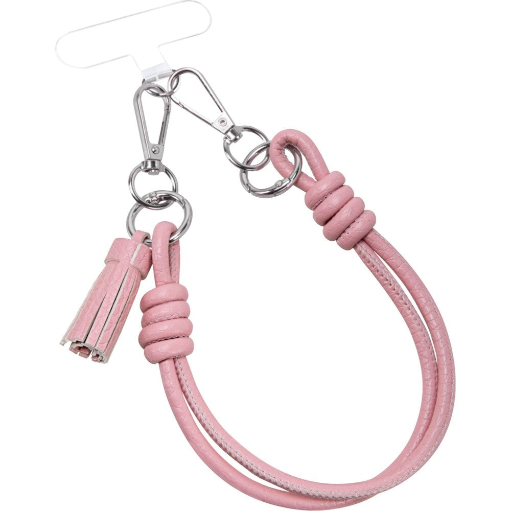 iPhone 18 Pro Max / 17 Pro Max LAUT TWINE EDGE Deksel med Stropp - MagSafe Kompatibel - Pink Crush Star