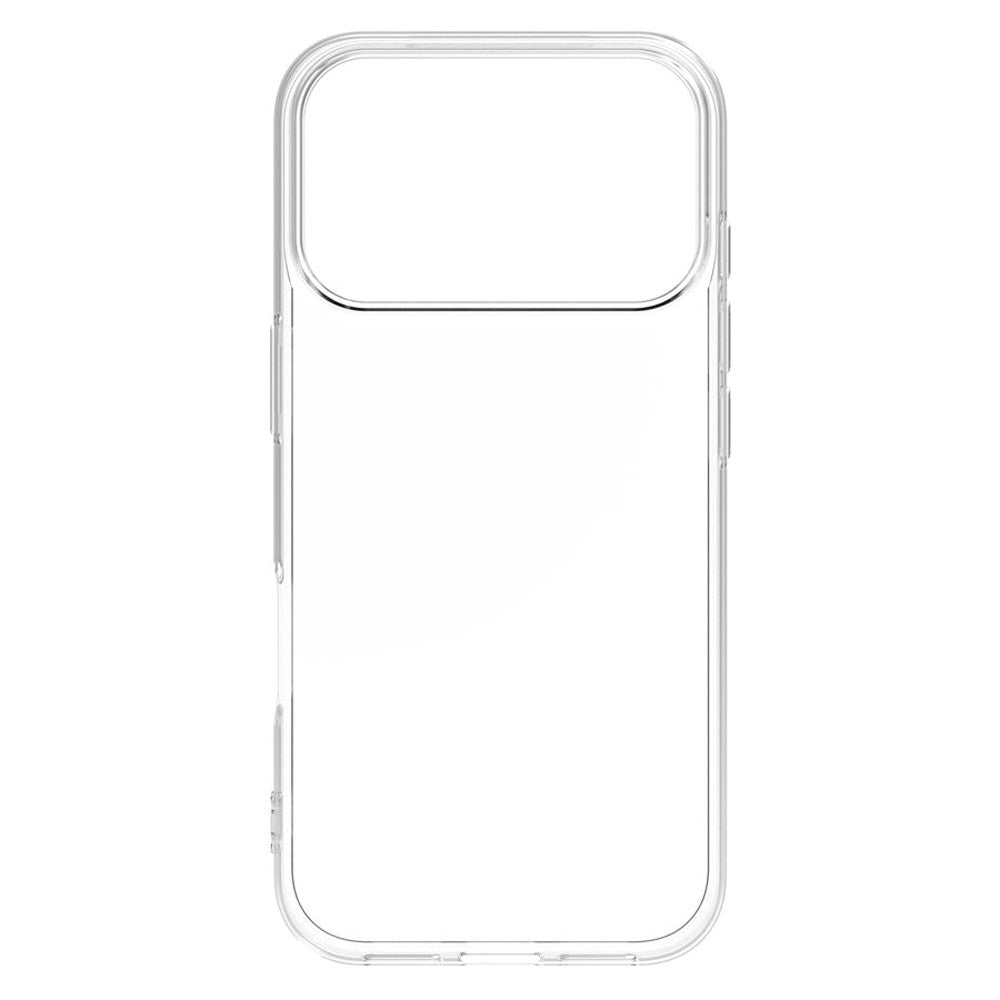 iPhone 17 Pro Lippa Slim Fleksibelt Plast Deksel - Gjennomsiktig