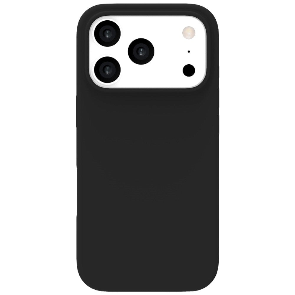 iPhone 17 Pro / 18 Pro Lippa Silikon Deksel - MagSafe Kompatibel - Svart