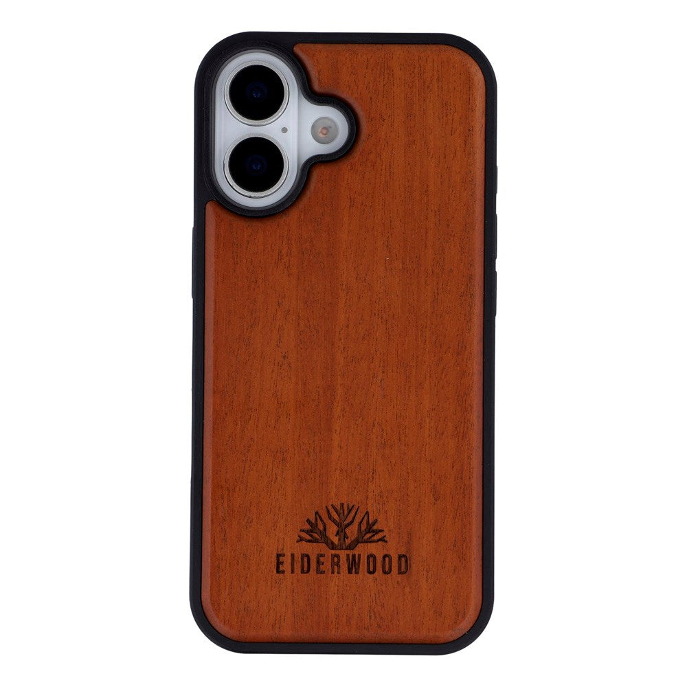 EIDERWOOD iPhone 17 Magnetisk Tredeksel - MagSafe Kompatibel - Palisander