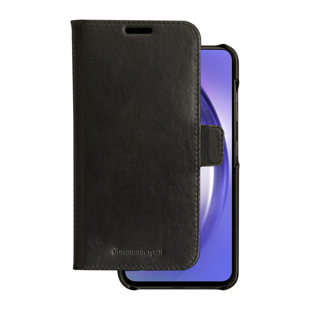 Samsung Galaxy A54 (5G) dbramante1928 Lynge 2-i-1 Ekte Skinn Flip Deksel - Black