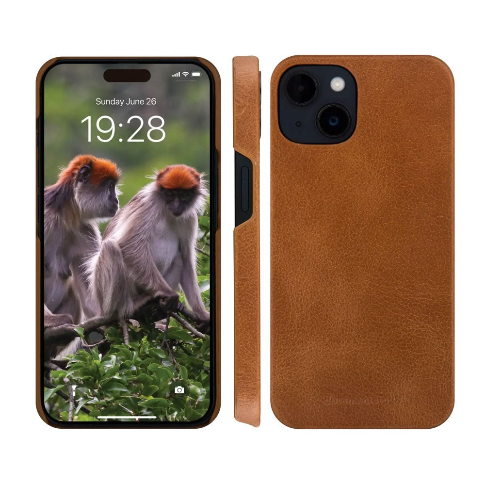 iPhone 17e / 16e / 15 / 14 / 13 dbramante1928 Lynge 2-i-1 Flip Deksel - Tan