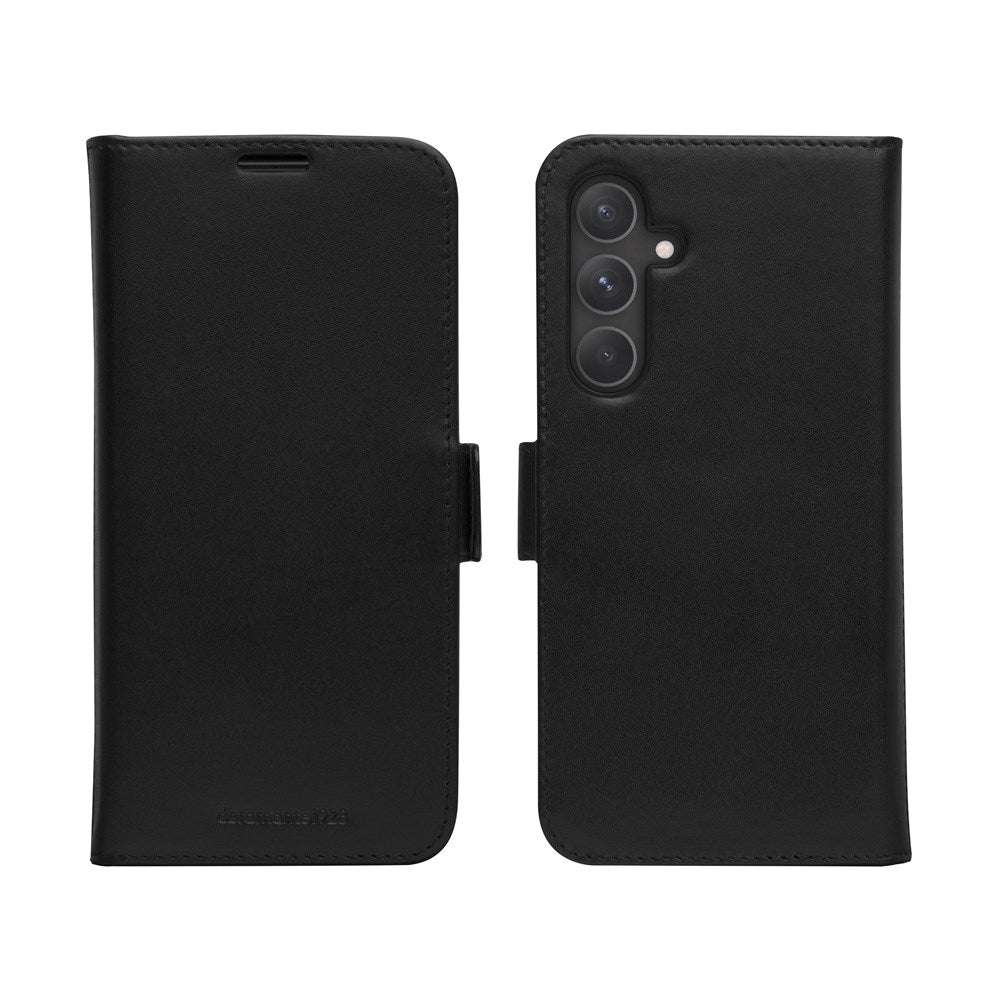 Samsung Galaxy S24 FE dbramante1928 Lynge 2-i-1 Ekte Skinn Flip Deksel - Black