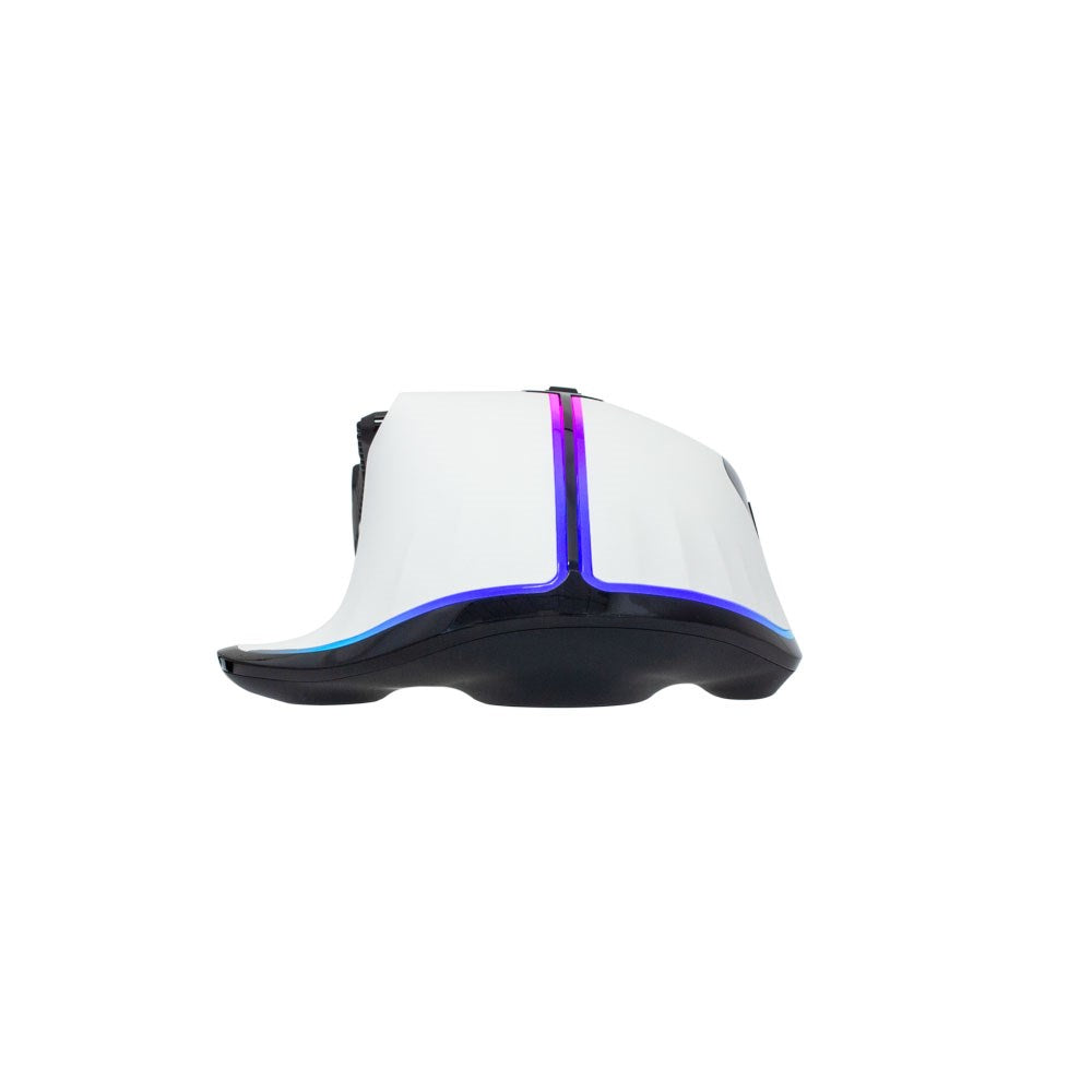 White Shark MARROK Gaming Mus - 9D / 12000 DPI - Hvit