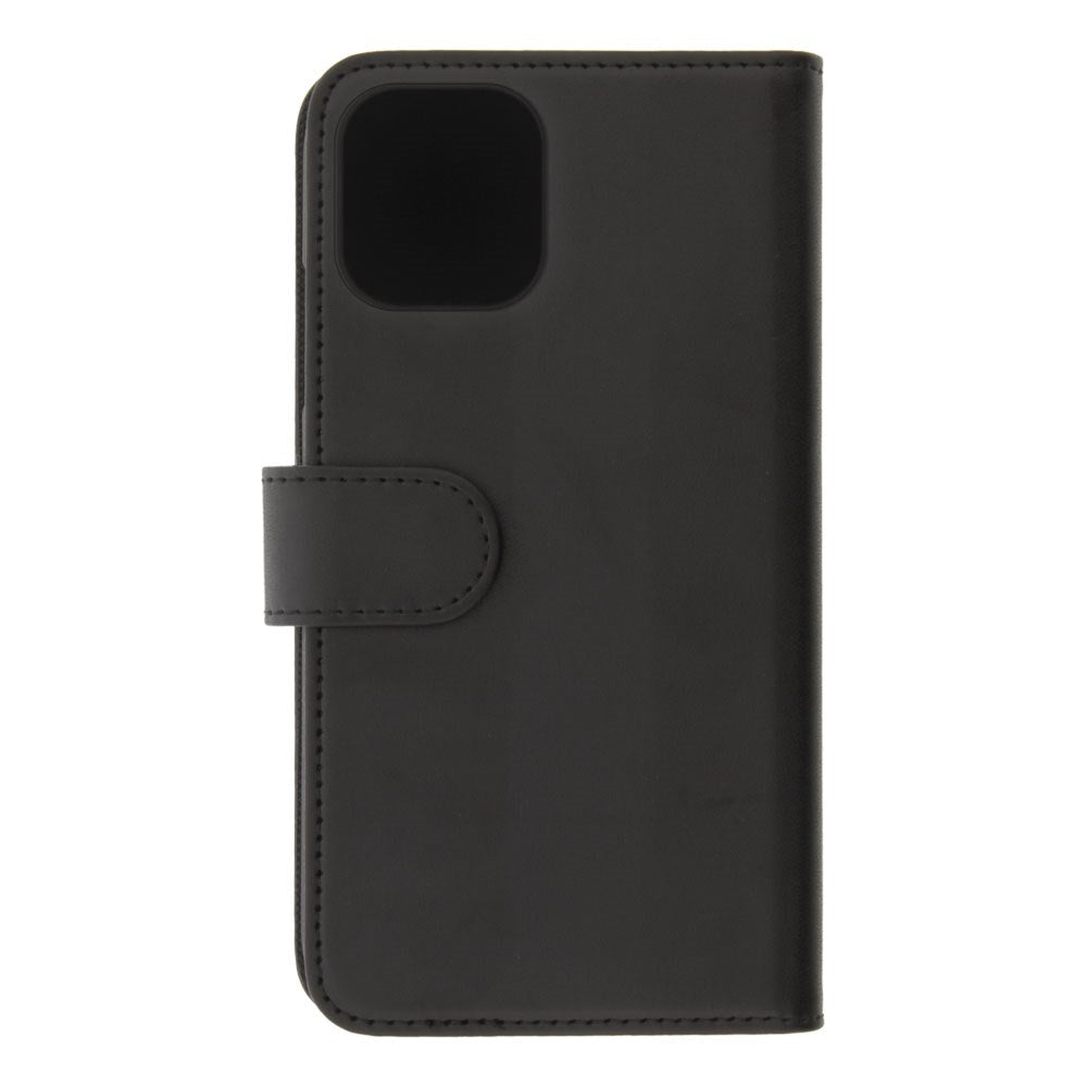 iPhone 12 Pro Max Deltaco 2-i-1 Kunstskinn Flip Deksel - Svart