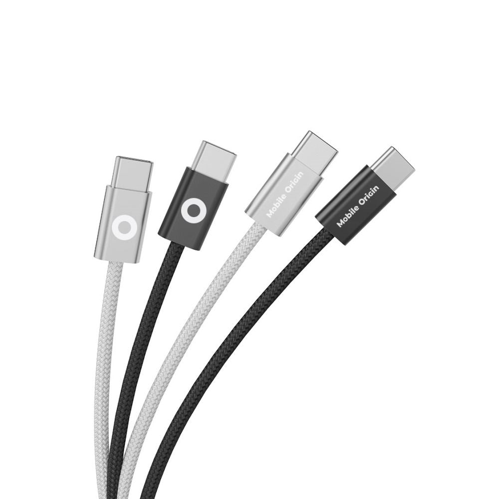 Mobile Origin UltraSlim 60W USB-C til USB-C Kabel – 1m – Hvit