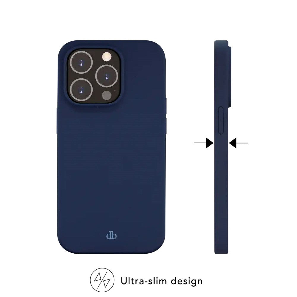 dbramante1928 iPhone 14 Pro Pro Monaco Deksel - 100% Resirkulert Plast - Pacific Blue