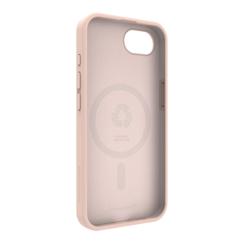 dbramante1928 iPhone iPhone 17e / 16e Monaco Deksel - MagSafe Kompatibel - Pink Sand