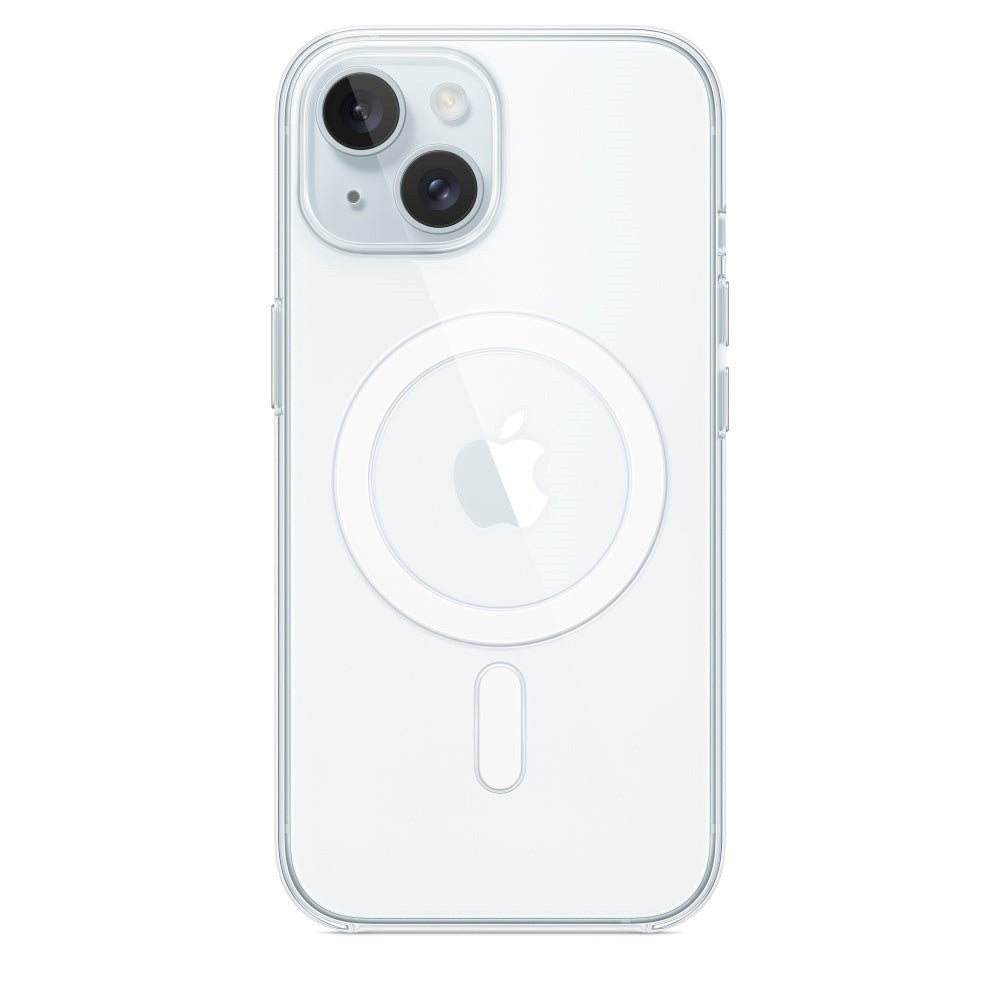 Original Apple iPhone 15 Clear MagSafe Deksel Gjennomsiktig (MXRK3ZM/A)