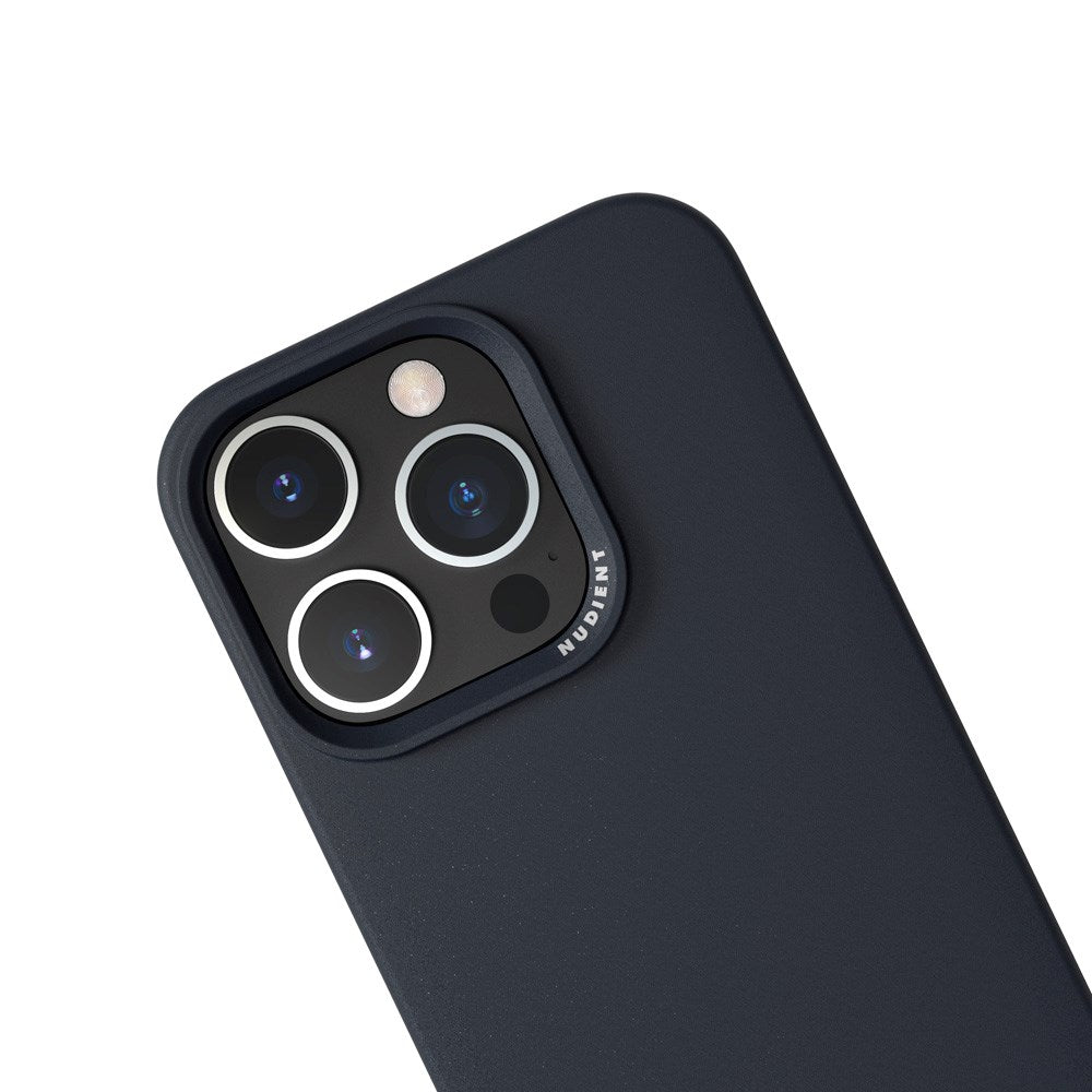 Nudient Thin Case iPhone 16 Pro Deksel - MagSafe Kompatibel - Midwinter Blue