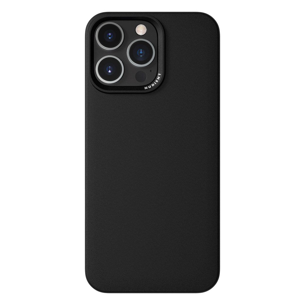 Nudient Thin Case iPhone 16 Pro Max Deksel - MagSafe Kompatibel - Ink Black