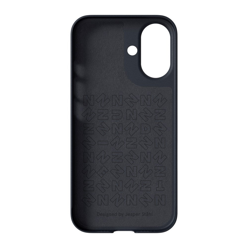 Nudient Thin Case iPhone 16 Deksel - MagSafe Kompatibel - Midwinter Blue