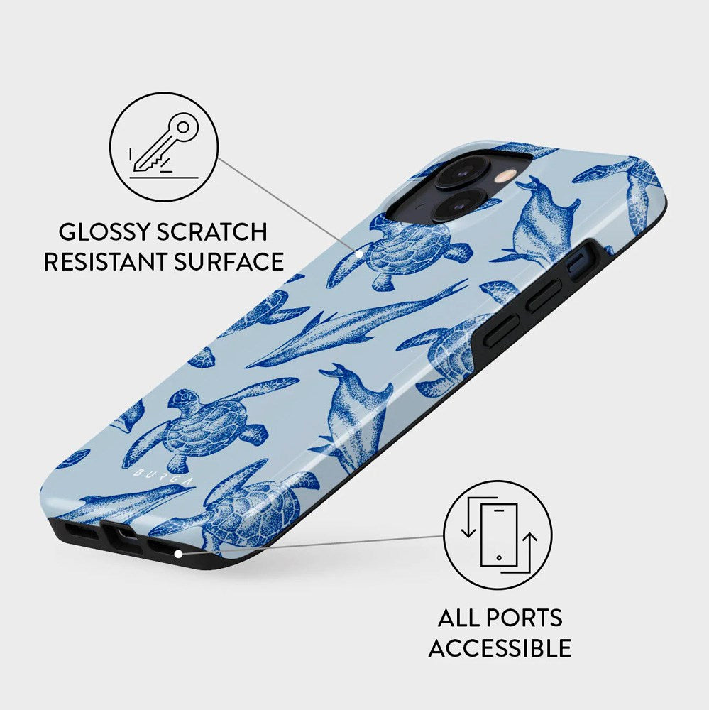 iPhone 13 Burga Tough Fashion Deksel - MagSafe Kompatibel - Aquatic Dance