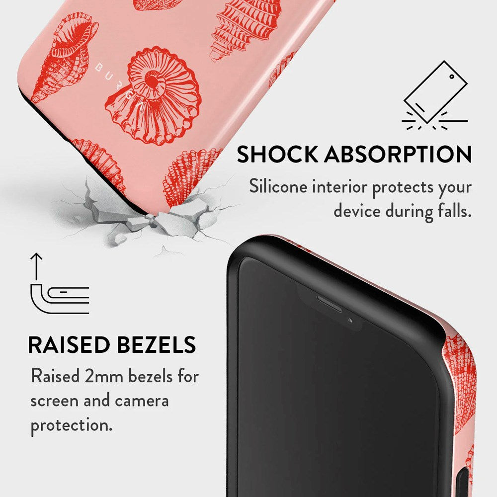 iPhone 12 / 12 Pro Burga Tough Fashion Deksel - MagSafe Kompatibel - Coastal Treasure