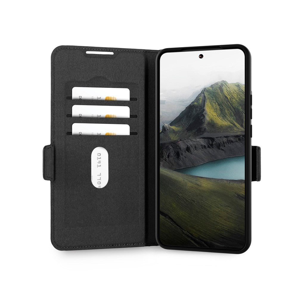 Xiaomi 15 Ultra dbramante1928 Oslo Pro Slim Resirkulert Plast Deksel med Lommebok - Svart
