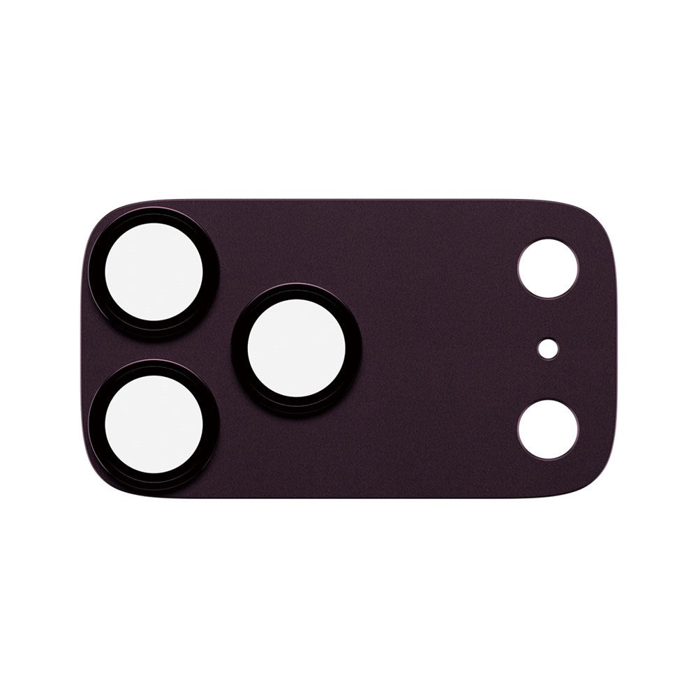 iPhone 18 Pro Max PanzerGlass FENDER Kameralinsebeskyttelse - Dark Cherry