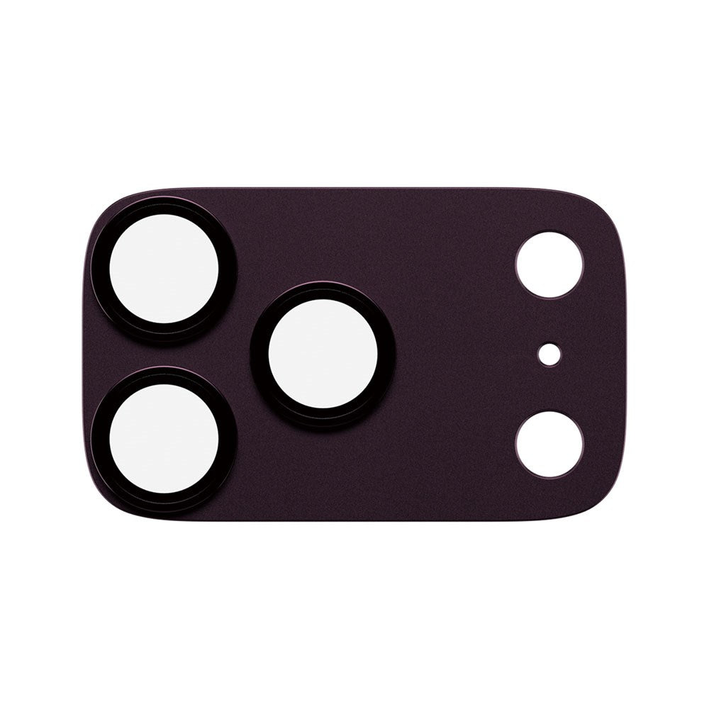 iPhone 18 Pro PanzerGlass FENDER Kameralinsebeskyttelse - Dark Cherry
