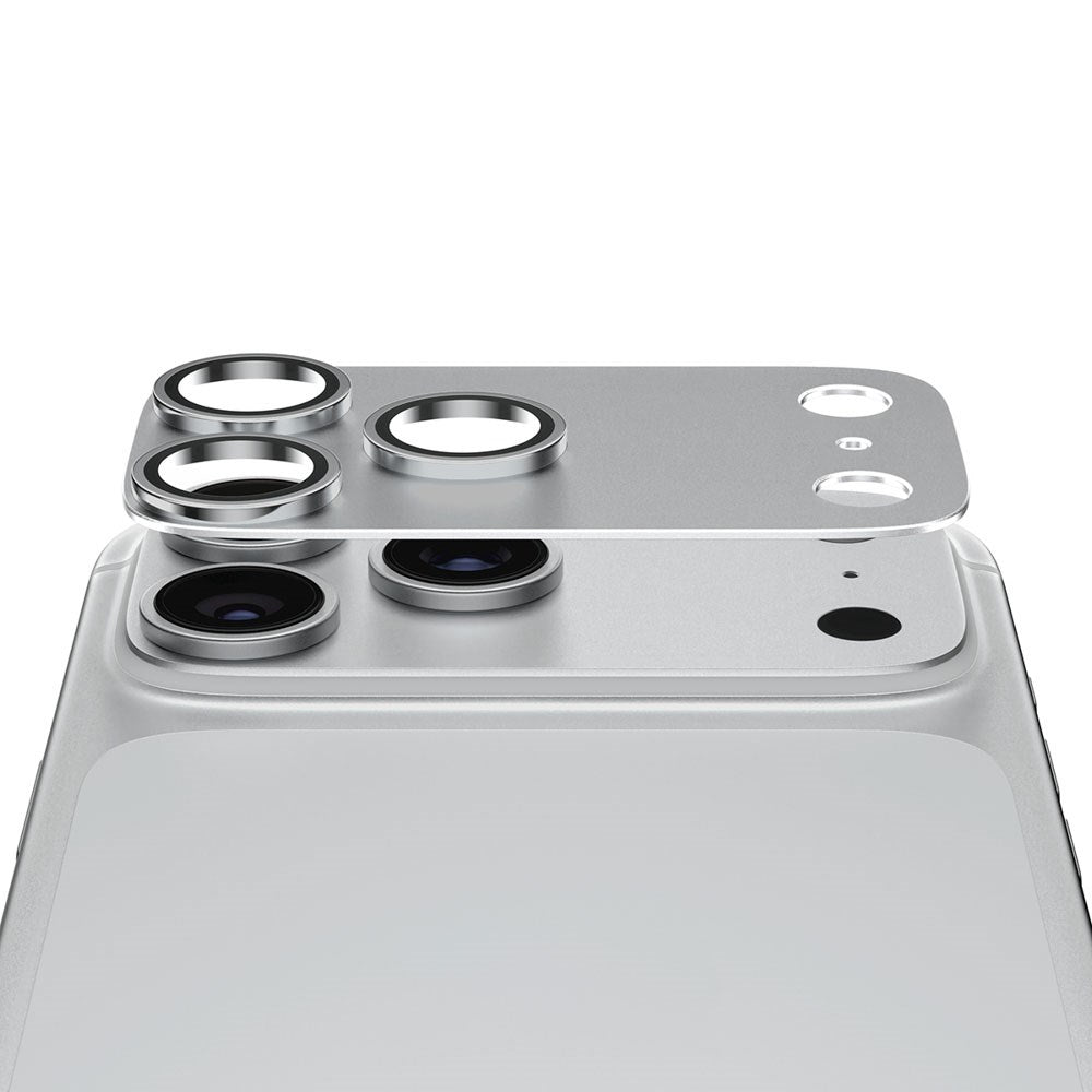 iPhone 18 Pro Max PanzerGlass FENDER Kameralinsebeskyttelse - Silver
