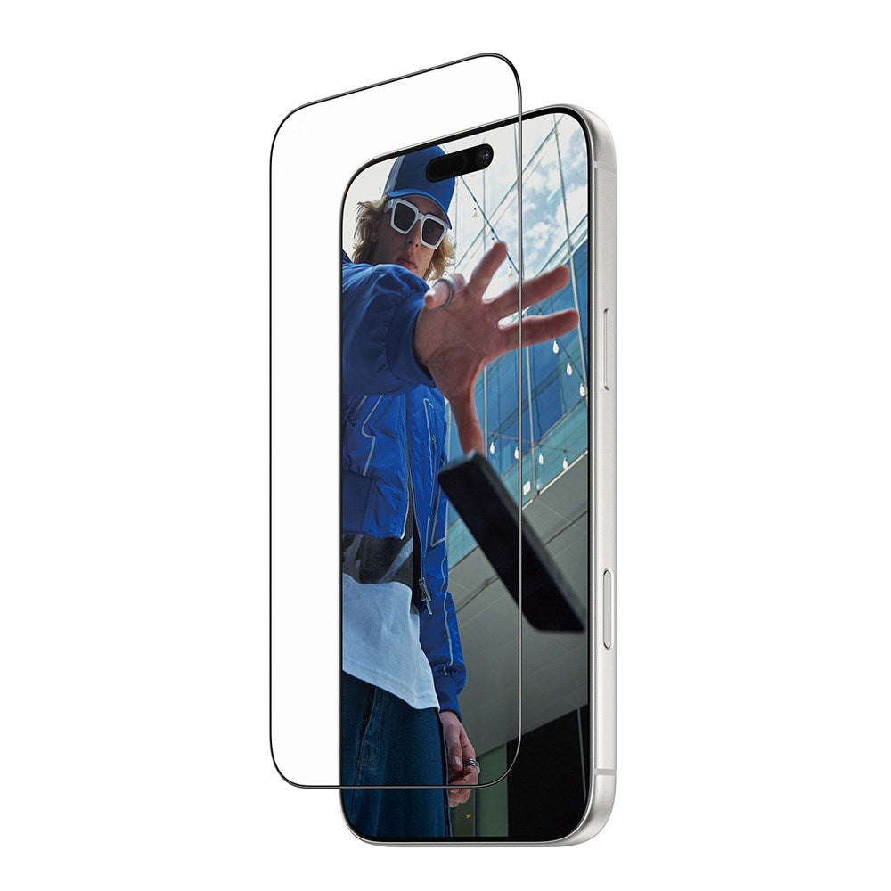 PanzerGlass iPhone 17 Pro Max Skjermbeskytterglass med FastFit In-A-Box - Ultra Wide Fit - Gjennomsiktig
