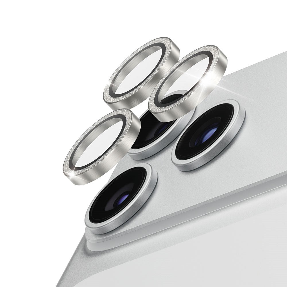 iPhone 18 Pro / Pro Max PanzerGlass Hoops - Kamerabeskyttelse - Sølv