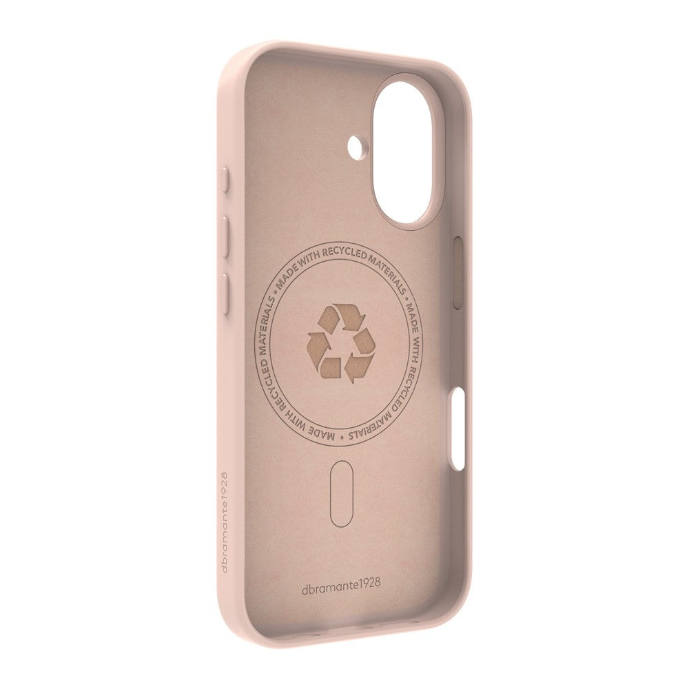 iPhone 17 dbramante1928 Roskilde ICON Deksel - MagSafe Kompatibel - Pink Sand