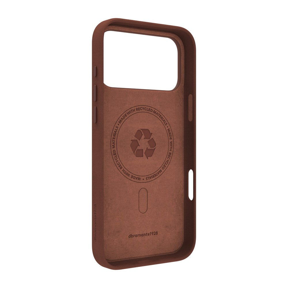 iPhone 17 Pro Max dbramante1928 Roskilde Deksel - MagSafe Kompatibel - Dark Tan