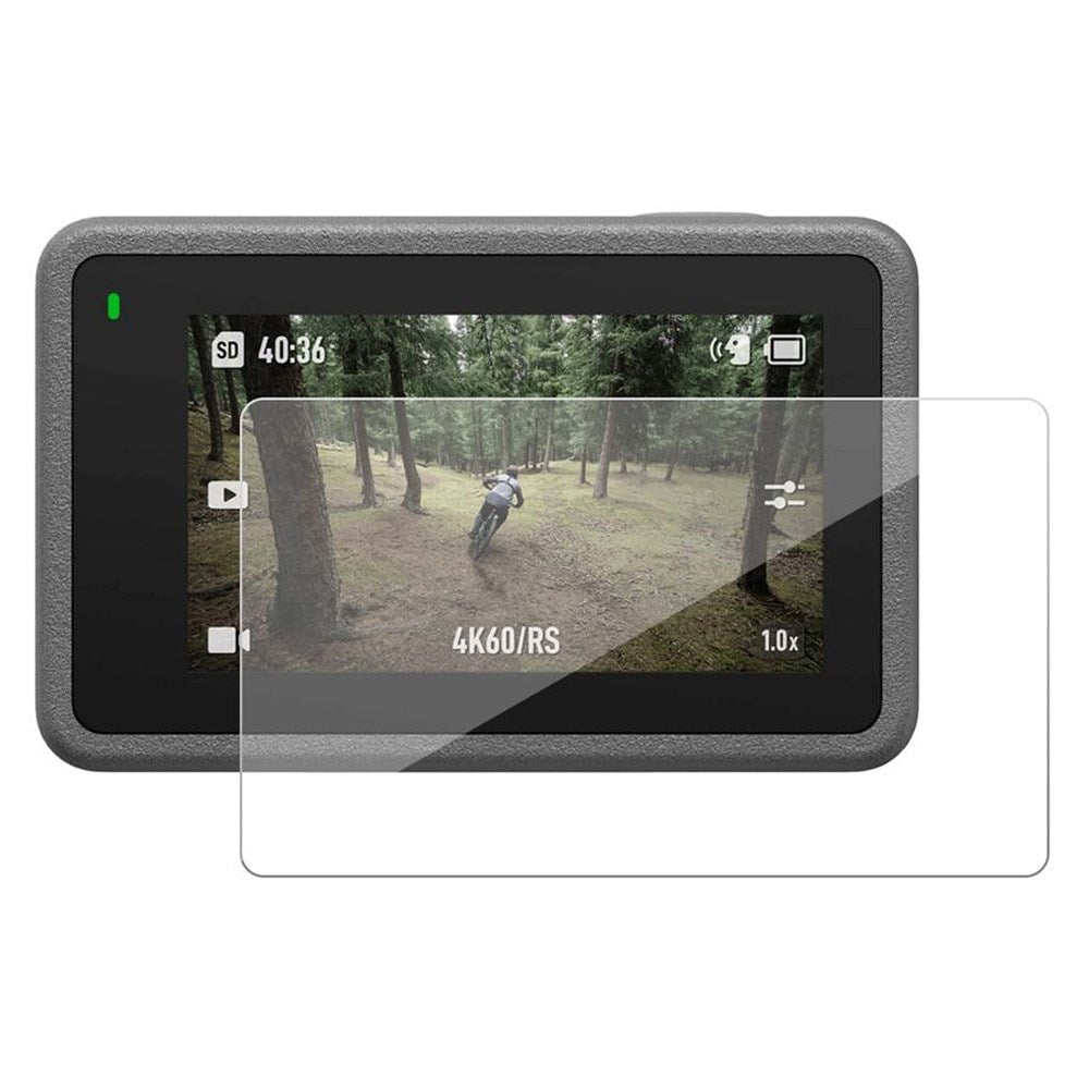 TELESIN DJI Osmo Action 3 / 4 Skjermbeskytter i Herdet Glass - Gjennomsiktig