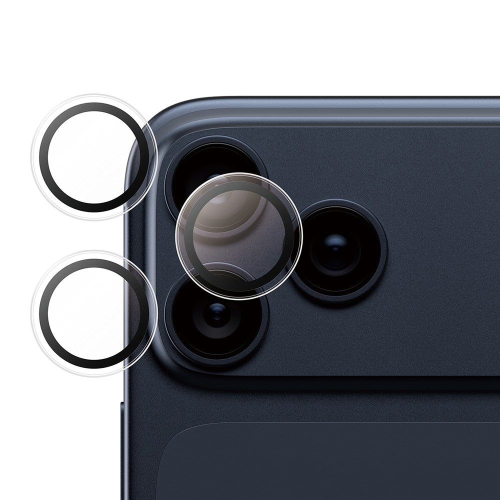 Safe by PanzerGlass iPhone 17 Pro / 17 Pro Max / 16 Pro / 16 Pro Max Kameralinsebeskyttelse - Gjennomsiktig / Svart
