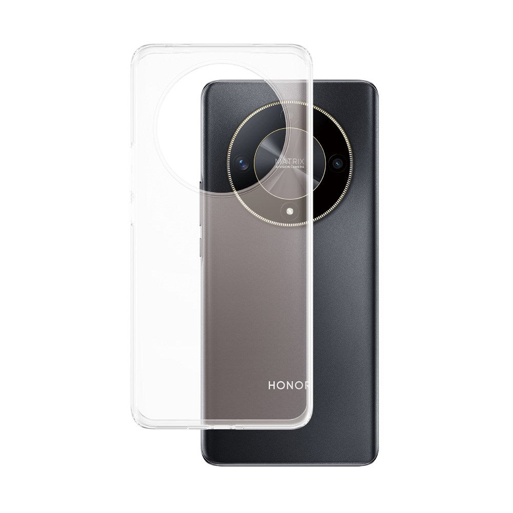 Honor Magic6 Lite Safe By PanzerGlass® Fleksibelt Plast Deksel - Gjennomsiktig