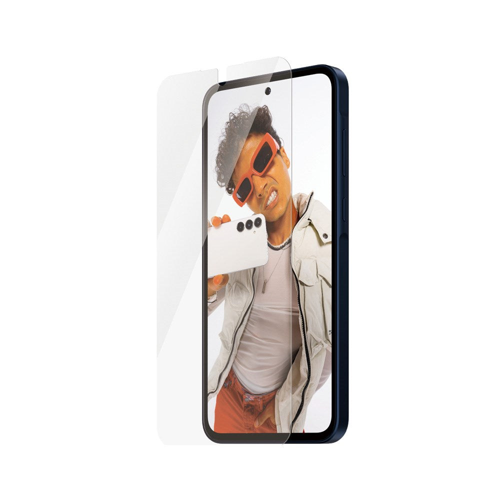 SAFE by PanzerGlass Samsung Galaxy A36 (5G) Ultra-Wide Fit Skjermbeskyttelsesglass med EasyAligner - Gjennomsiktig