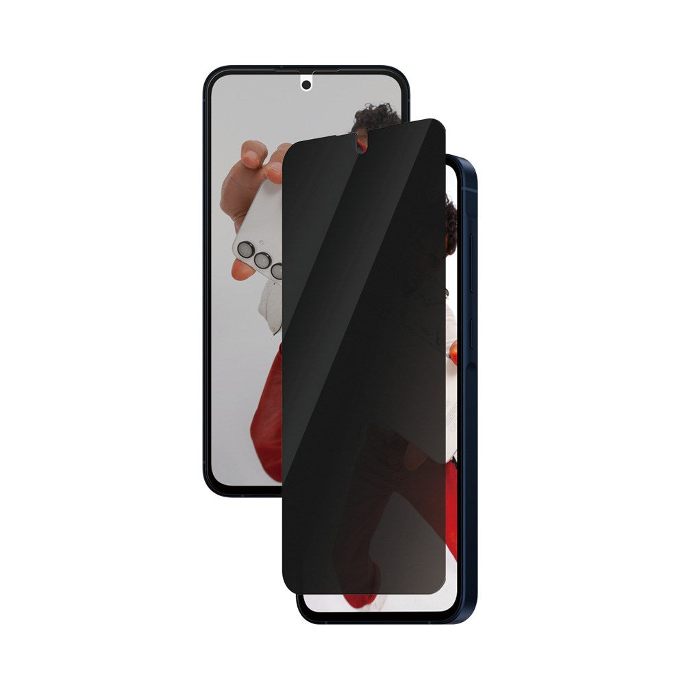 SAFE by PanzerGlass Samsung Galaxy A56 (5G) Ultra-Wide Fit Skjermbeskyttelsesglass - Privacy Funksjon - Gjennomsiktig