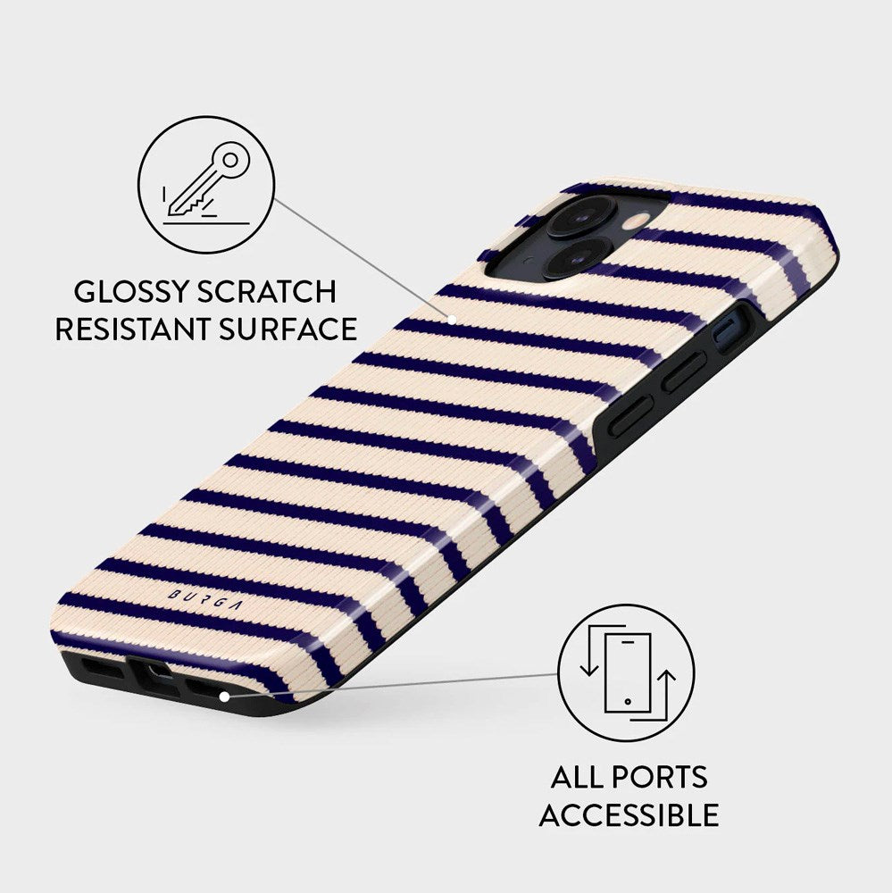 iPhone 14 Burga Tough Fashion Deksel - MagSafe Kompatibel - Old Money