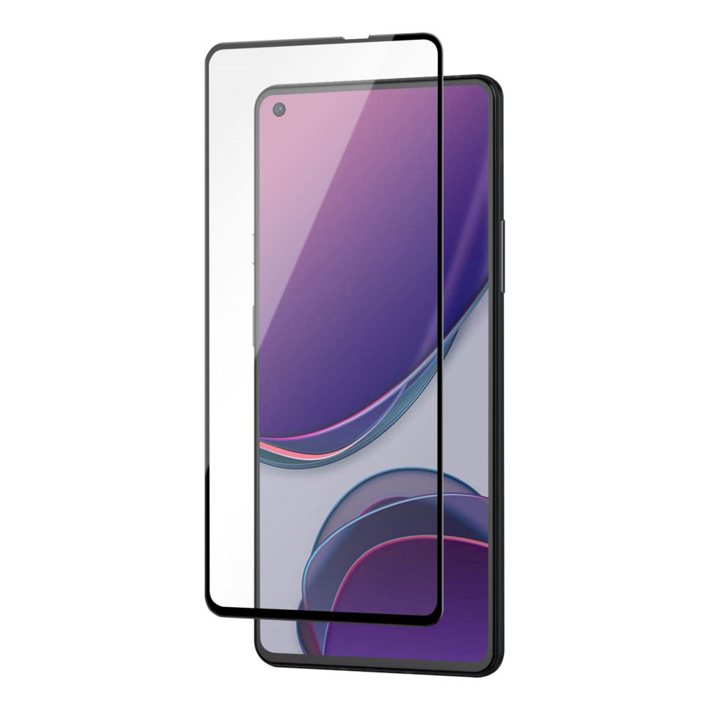 OnePlus 9 Deltaco Herdet Skjermbeskyttelsesglass - Gjennomsiktig / Svart Kant