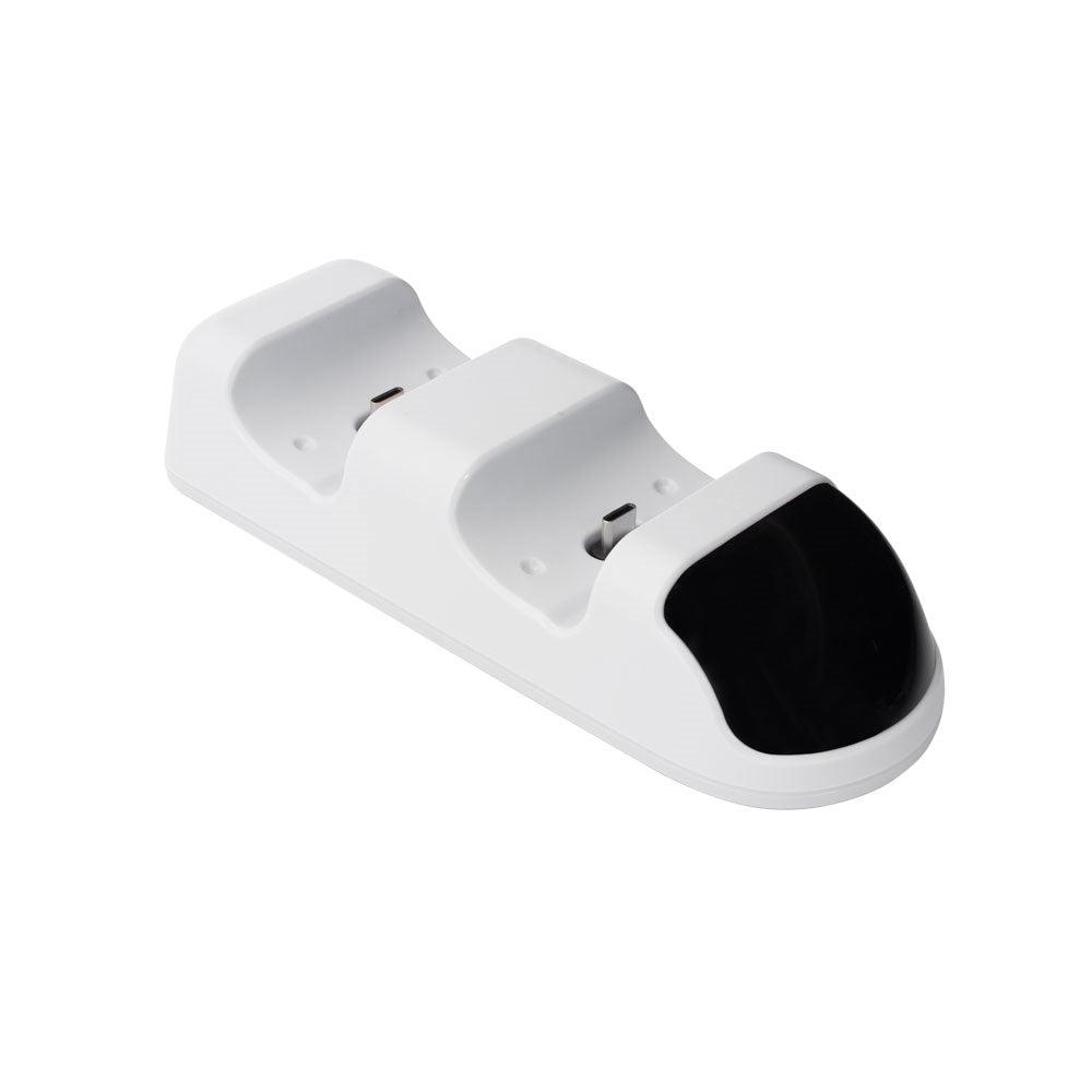 White Shark TAKEDOWN Ladestasjon for PS5 Controller – Hvit