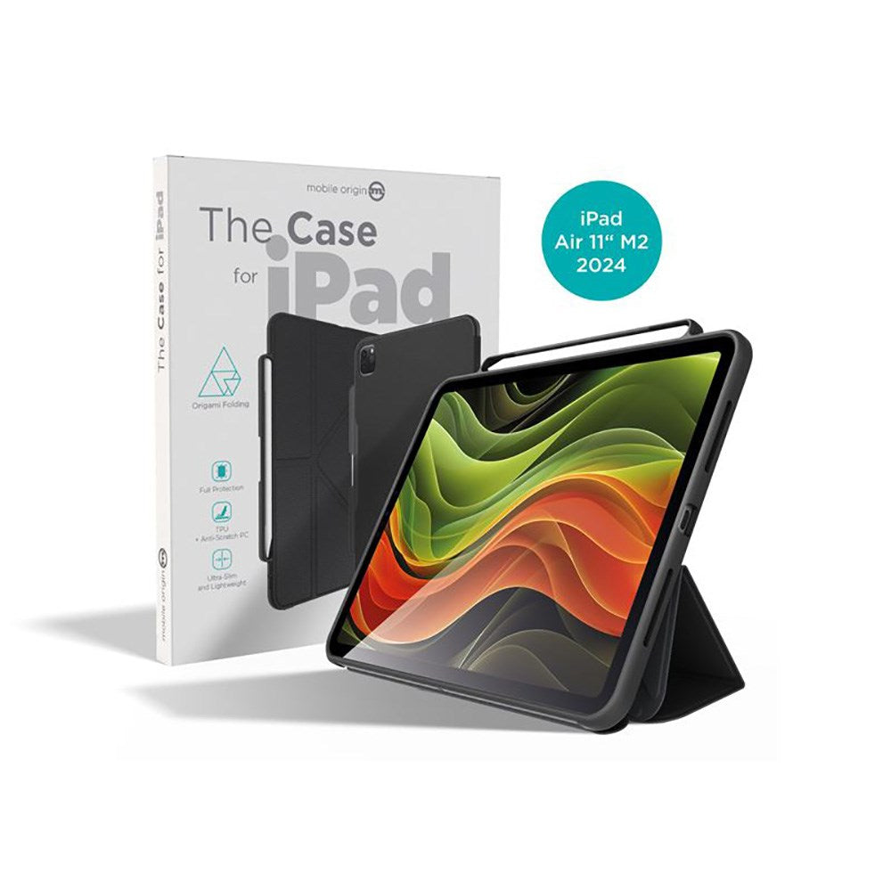 Mobile Origin The Case - iPad Air 11" (2026 / 2025 / 2024) - Svart