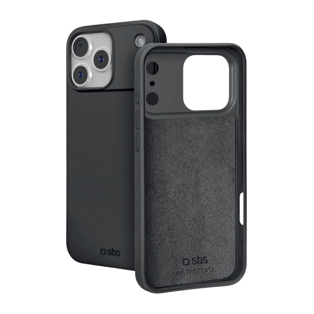 iPhone 18 Pro Max SBS Instinct Fleksibelt Plast Deksel - Svart