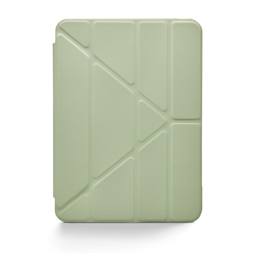 Trunk iPad Pro 11" (2025 / 2024) Origami Flip Deksel - Lime Swirl
