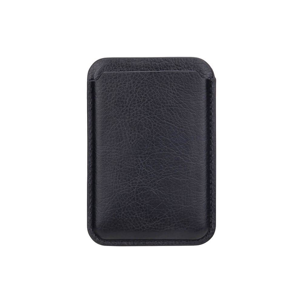Onsala-kortholder Magnetisk Kunstskinn - MagSafe Kompatibel - Svart