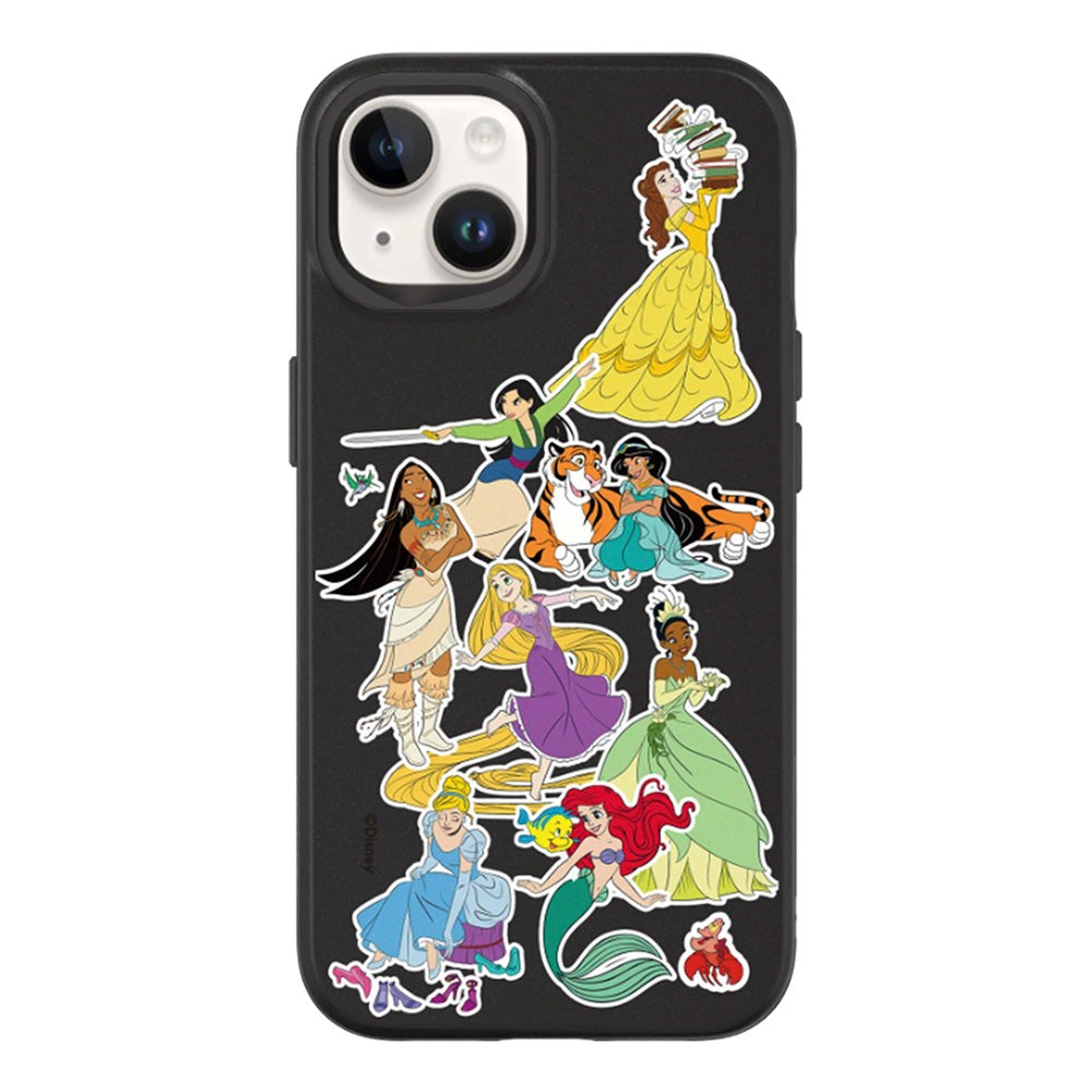 iPhone 14 / 13 RhinoShield SolidSuit Håndverker Deksel med Disney Princess - Princesses