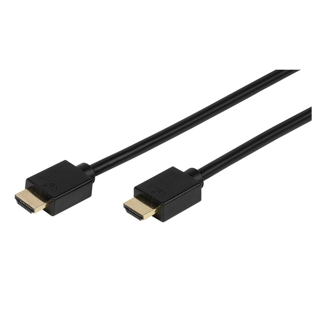 Vivanco HDMI 2.0-Kabel (Hann til Hann) 4K / 60Hz - 2m - Svart