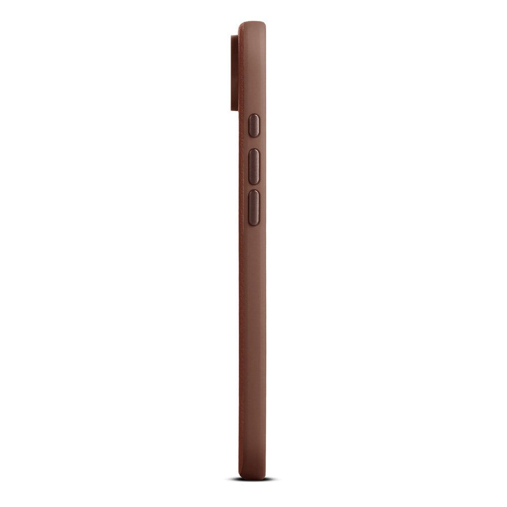 WOOLNUT iPhone Air Ekte Skinn Deksel - MagSafe Kompatibel - Brun