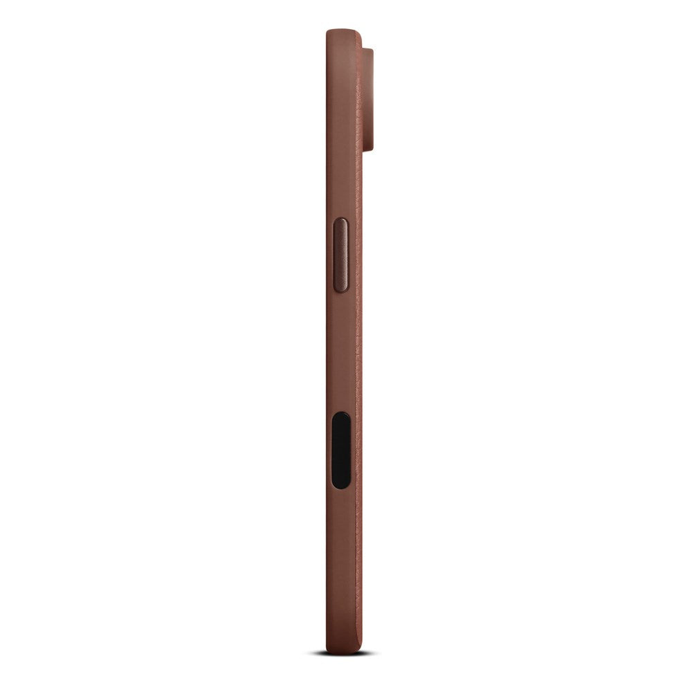 WOOLNUT iPhone Air Ekte Skinn Deksel - MagSafe Kompatibel - Brun