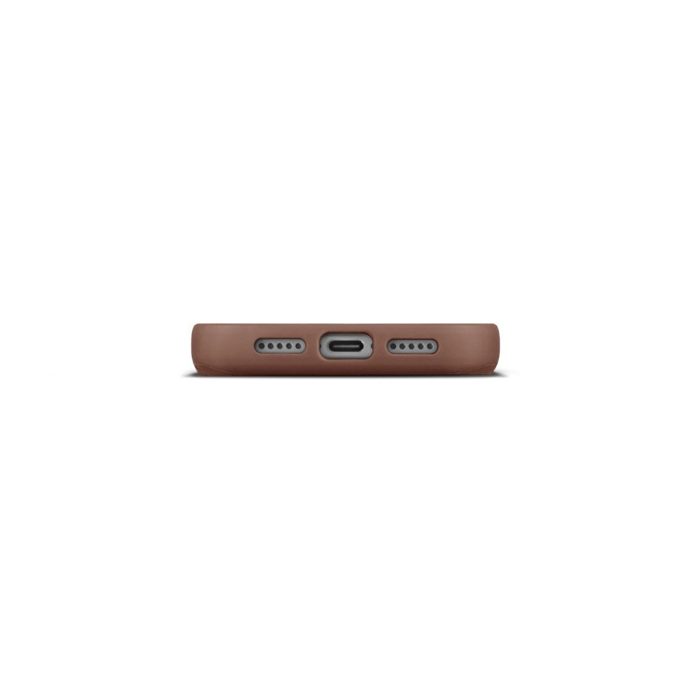 iPhone 18 Pro WOOLNUT Ekte Skinn Deksel - MagSafe Kompatibel - Brun