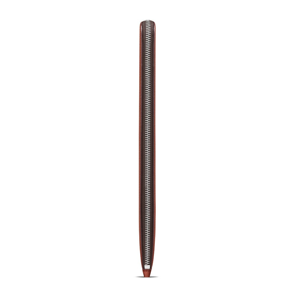 Woolnut iPad / Tablet (26.5 x 32.5 cm) Ekte Skinn Folio Sleeve - Brun