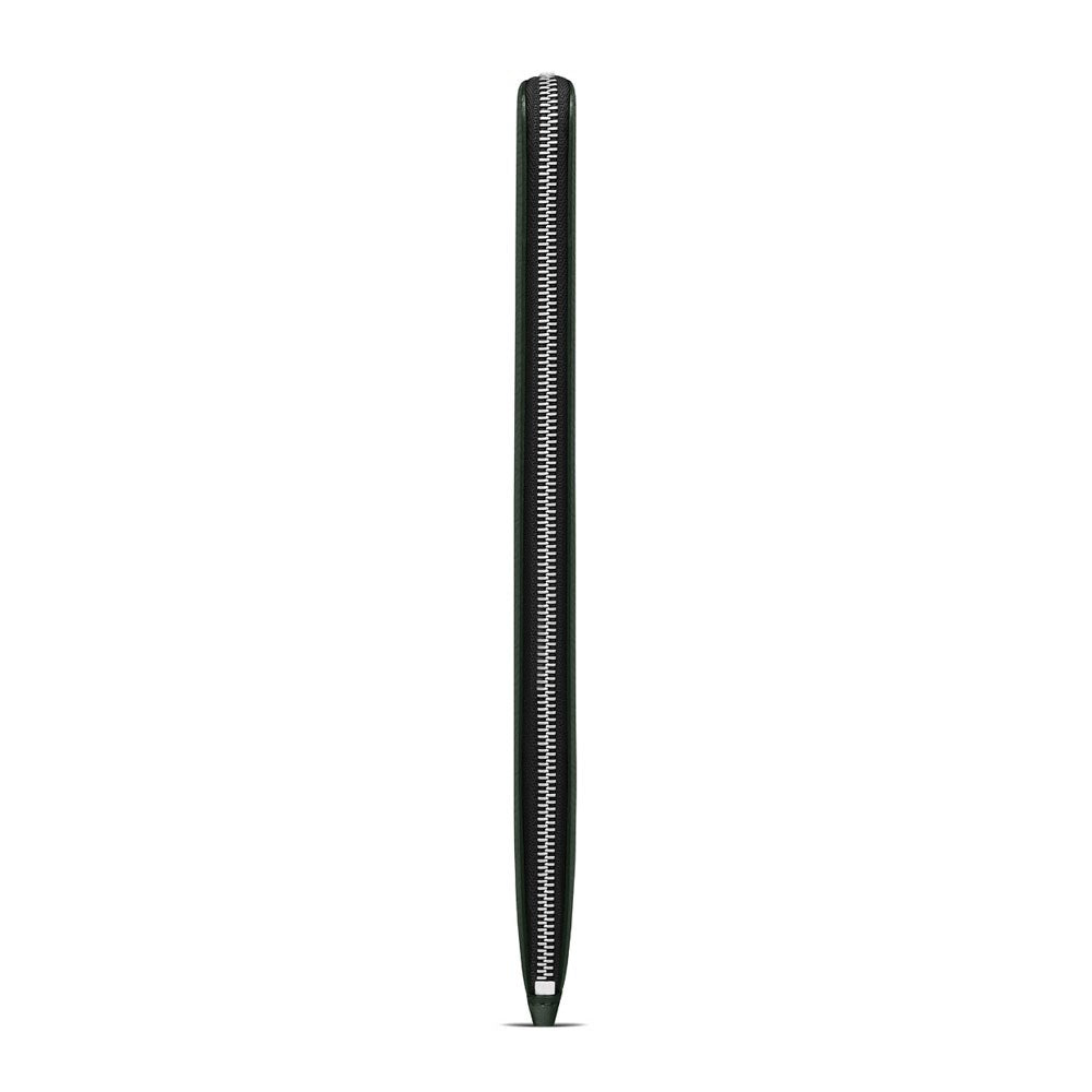 Woolnut iPad / Tablet (26.5 x 32.5 cm) Ekte Skinn Folio Sleeve - Grønn